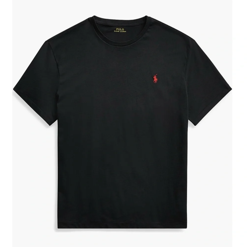 POLO by RALPH LAUREN Men’s Black Short Sleeve Crewneck T-Shirt Size Medium